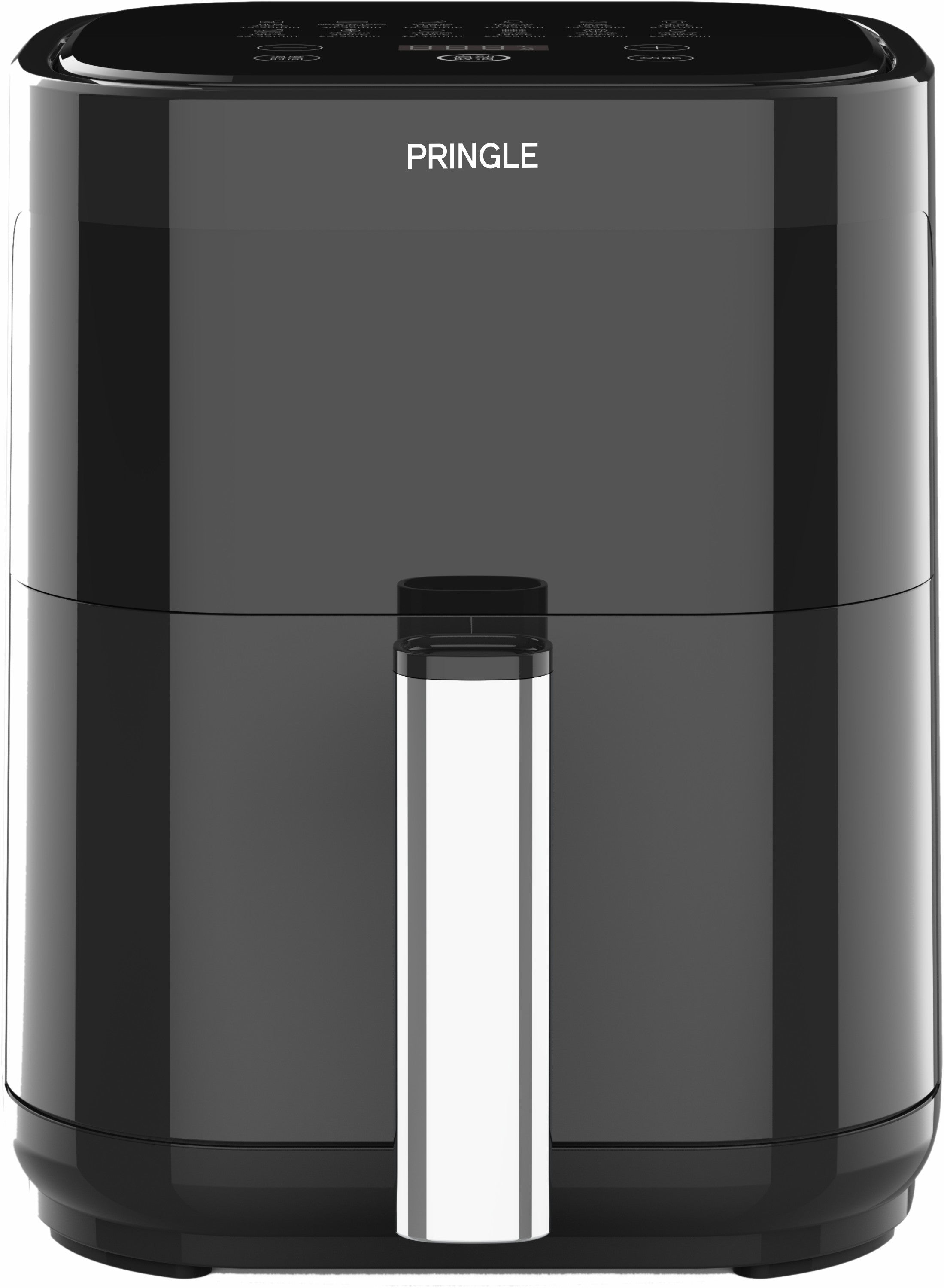 Pringle AF1407 Digital Air Fryer, 360° High Speed Air Circulation Technology 1250 W with Non-Stick 3.2 L Basket-Black - Pringle Appliances