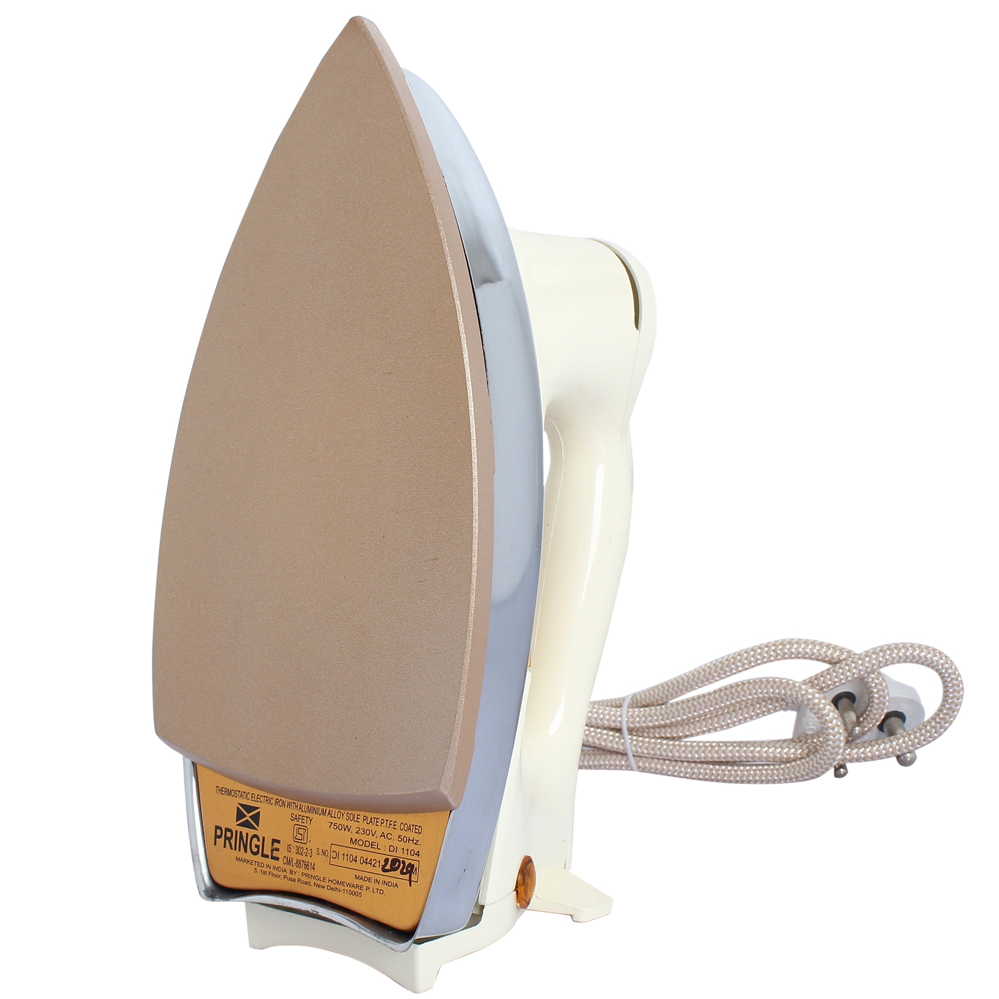 Dry Iron Light Weight 750W White/Grey DI1104 - Pringle Appliances