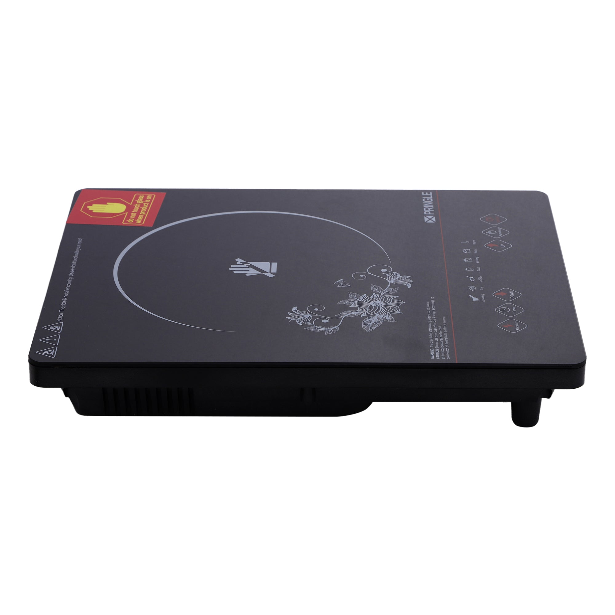 Induction Cooker IR - 02 Infrared / 2000W Metal body Crystal glass 12 Months Warranty - Pringle Appliances