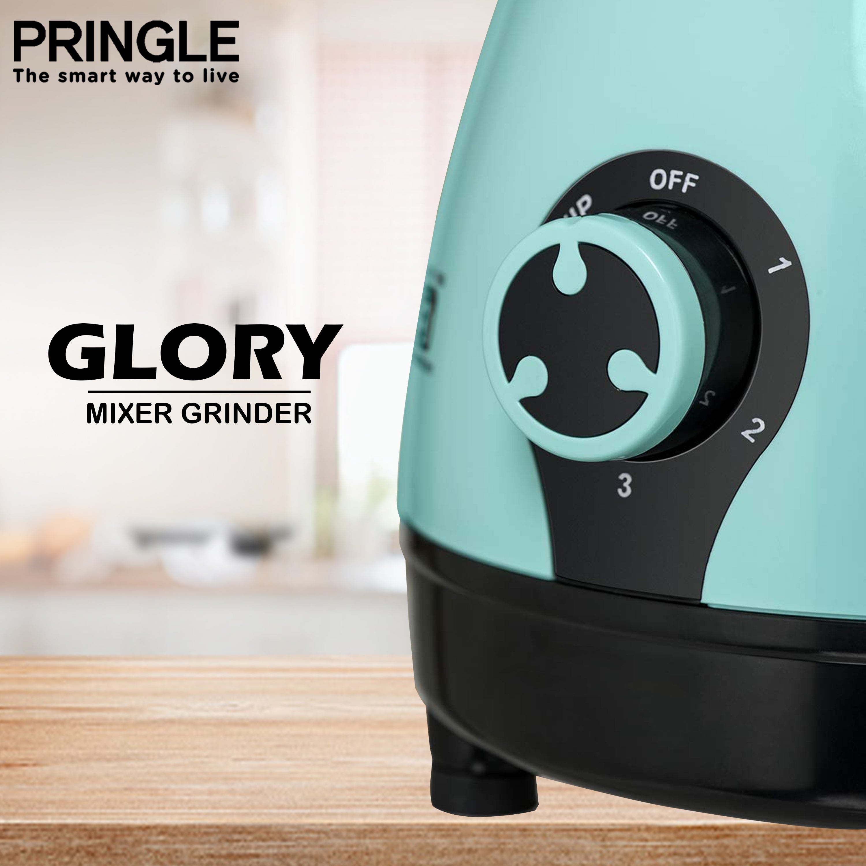 Mixer Grinder With 3 Jars 550W Glory3 - Pringle Appliances