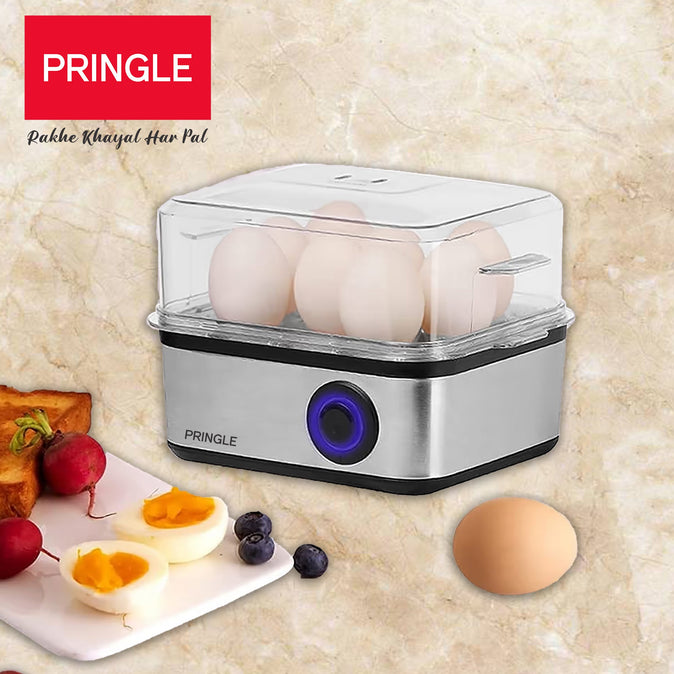 Pringle 2 in 1 Egg Boiler and Poacher 500-Watt (Silver & Grey) – Pringle  Appliances