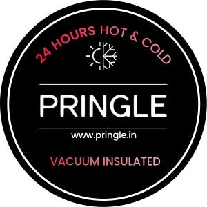 Pringle Lagoon Stainless Steel Hot and Cold Vacuum Insulated Flask, 500ml, Steel, | Lightweight & Keeps Drinks Hot/Cold for 24+ Hours - Pringle Appliances