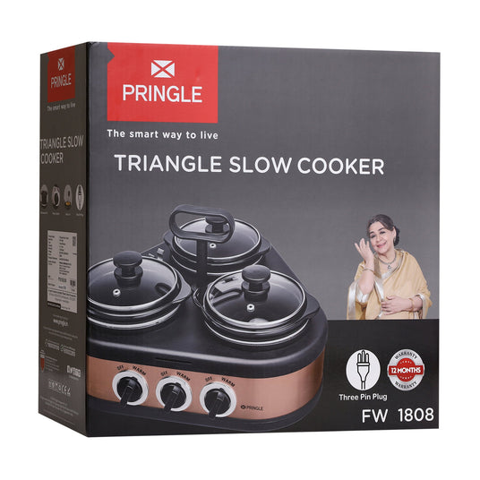 Triangle Slow Cooker 3x1L FW1808 - Pringle Appliances